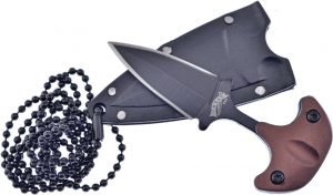 Frost Cutlery Neck Knife Coyote Brown (1.63″)