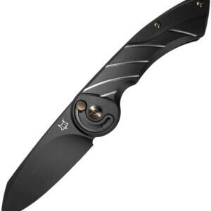 Fox Radius Lock Folding Knife Black/Silver (3″)