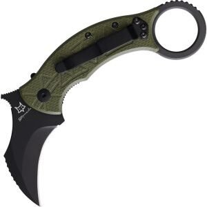 Fox Tribal K Karambit Linerlock OD (3″)