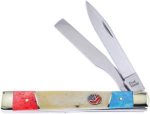 Frost Cutlery Doctors Knife Red White Blue