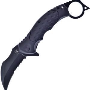 Frost Cutlery Black Raven Linerlock A/O (3.5″)