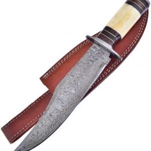 Frost Cutlery Damascus Bowie (8.5″)