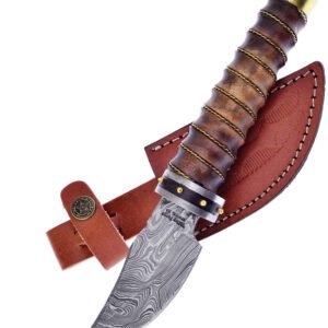 Frost Cutlery Skinner Damascus (4″)