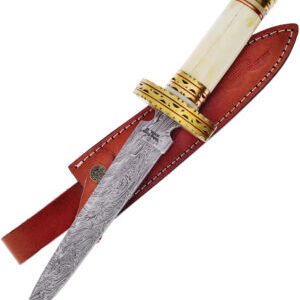 Frost Cutlery Dagger Bone Damascus (7.5″)