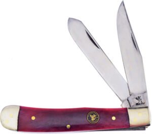 Frost Cutlery Trapper Red Bone