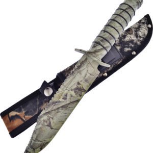 Frost Cutlery Whitetail Bowie Camo (8″)