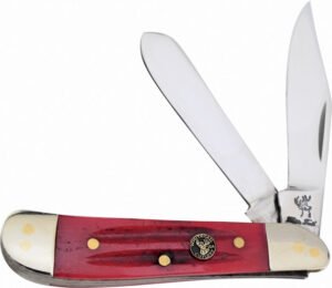 Frost Cutlery Dog Leg Trapper Red Second