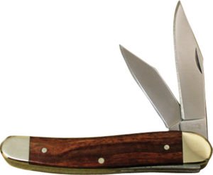 Grohmann Two Blade Folder Rosewood