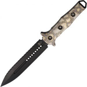 Heretic Nephilim Knife Flame Titanium (6.75″)