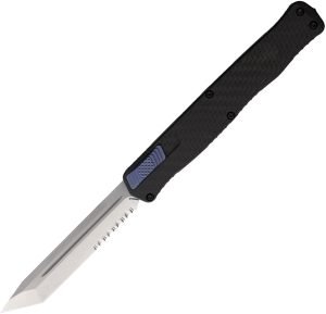 Heretic Knives Auto Cleric II OTF CF/Blue (4.25″)
