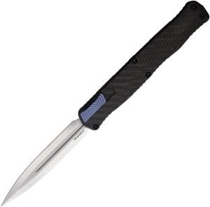 Heretic Knives Auto Cleric II OTF CF/Blue (4.25″)