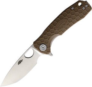 Honey Badger Knives Small Linerlock Tan (2.75″)