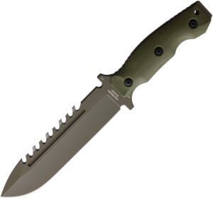 Halfbreed Blades Large Survival Knife OD (6.88″)