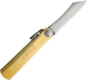 Higonokami SK Folder Brass Red Sheath (1.5″)