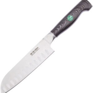 Hen & Rooster Int Santoku Black G10 (5.75″)