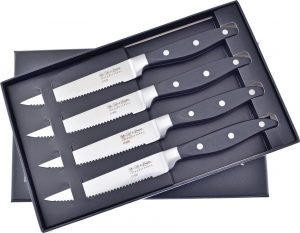 Hen & Rooster Int Steak Knife Set 4pc (4.75″)