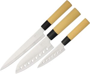 Hen & Rooster Kitchen Knife Set