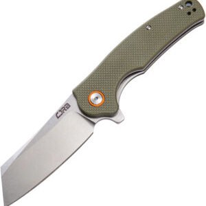 CJRB Crag Linerlock Green (3.75″)