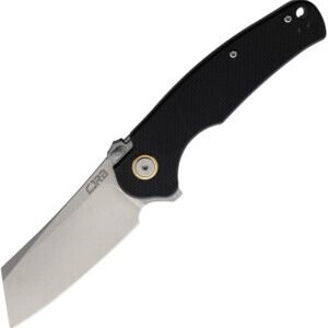 CJRB Crag Linerlock Black D2 (3.75″)