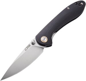 CJRB Small Feldspar Linerlock Black (3″)