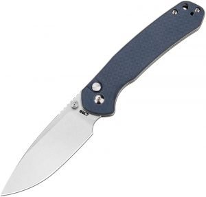 CJRB Pyrite Button Lock Blue G10 (3.13″)