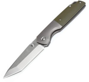 Kansept Knives Warrior Framelock Green (3.5″)