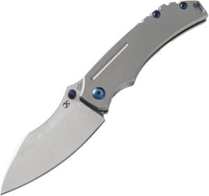 Kansept Knives Pelican EDC Framelock Blue (3″)
