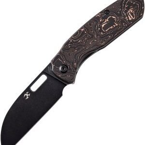 Kansept Knives Convict Framelock Copper CF (3.25″)