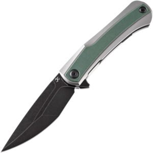 Kansept Knives Kratos Framelock Green (4″)