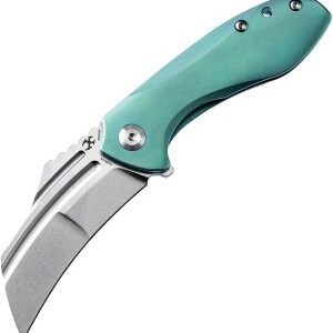 Kansept Knives KTC3 Linerlock Green Ti (3″)