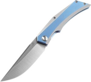 Kansept Knives Naska Framelock Blue (3.75″)