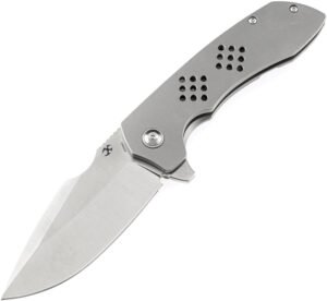 Kansept Knives Entity Framelock Gray (3.5″)