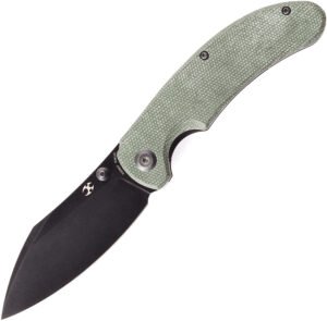 Kansept Knives Nesstreet Linerlock Green (3.5″)