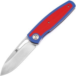 Kansept Knives Mato Linerlock Red/Blue (3.25″)