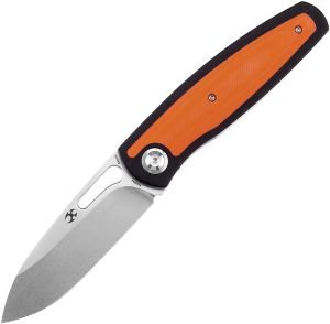 Kansept Knives Mato Linerlock Org/Blk (3.25″)