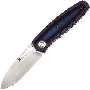 Kansept Knives Mato Linerlock CF/Blue (3.25″)