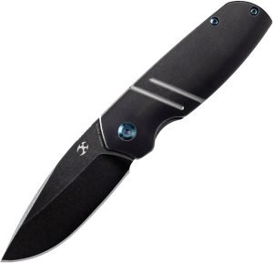 Kansept Knives Turaco Framelock Black SW (2.88″)