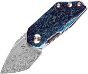 Kansept Knives RIO Linerlock Damascus (1.63″)