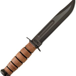 Ka-Bar USMC Fighter Plain Knife (7″)