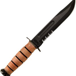 Ka-Bar USMC Fighter Serrated (7″)