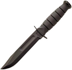 Ka-Bar Short Plain Edge Knife Kydex (5.25″)