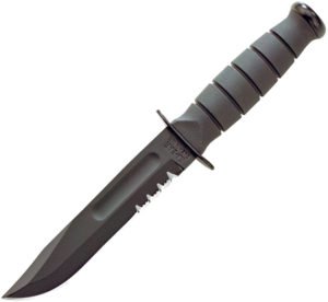 Ka-Bar Short Knife Serrated Kydex (5.25″)