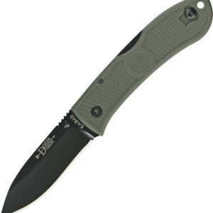 Ka-Bar Dozier Lockback Knife Foliage Green (3″)