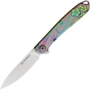 KARBON Tidbit Framelock Floral (3″)