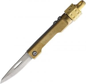 Ketuo Dice EDC Mini Folder Brass (1.25″)
