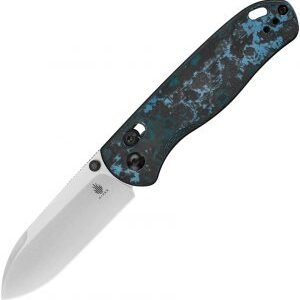 Kizer Drop Bear Knife Blue/Black (3″)