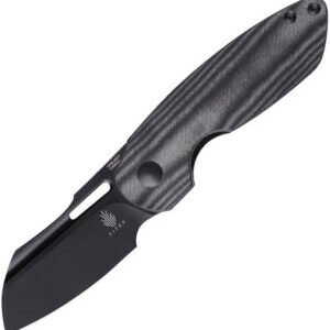 Kizer Cutlery October Linerlock Blk Micarta (3″)