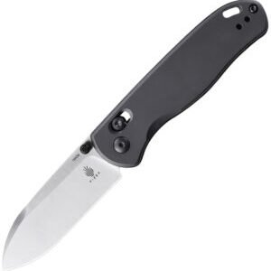 Kizer Cutlery Drop Bear Axis Lock Gray (3″)