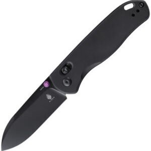 Kizer Cutlery Drop Bear Axis Lock Black (3″)