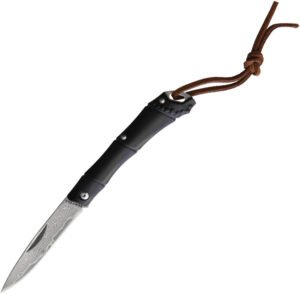 Komoran Bamboo Damascus Folder (2.13″)